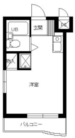 スカイコート新宿落合第4の物件間取画像